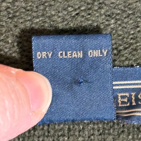 VTG Herman Geist Cardigan Sweater Woman's‎ Large Green Knit Wool Embroidered - Picture 7 of 12